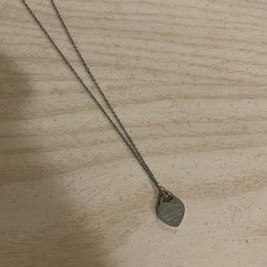 sterling silver heart necklace